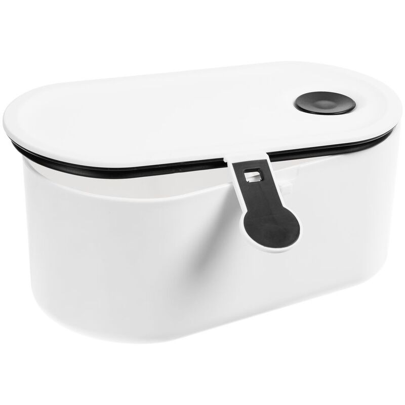 Ланчбокс Lunch Break, белый с черным арт.17720.63