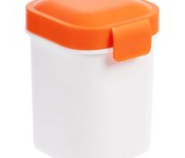 Ланчбокс для снеков Lunch Crunch, белый с оранжевым арт.17724.62