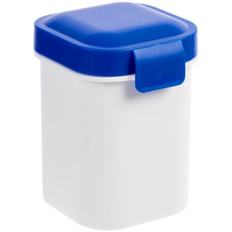 Ланчбокс для снеков Lunch Crunch, белый с синим арт.17724.64