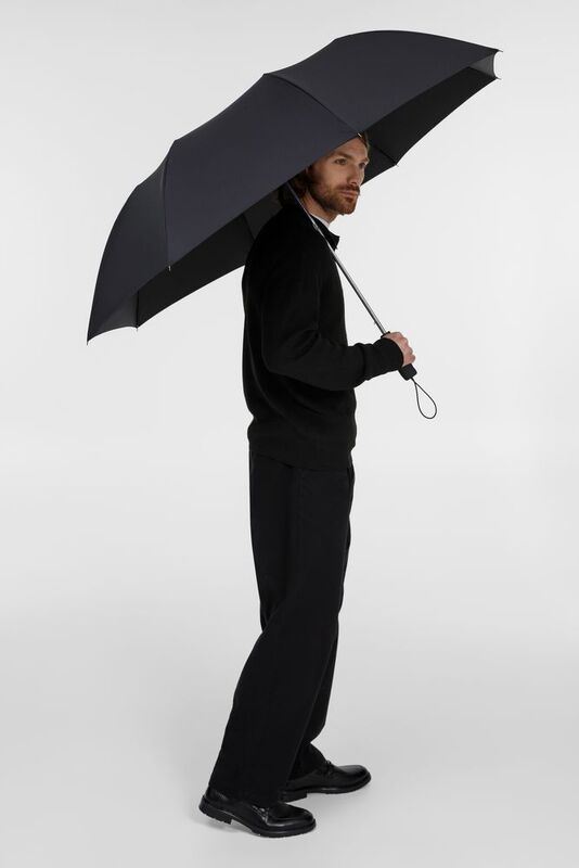 Зонт складной Big Arc, черный арт.17189.30