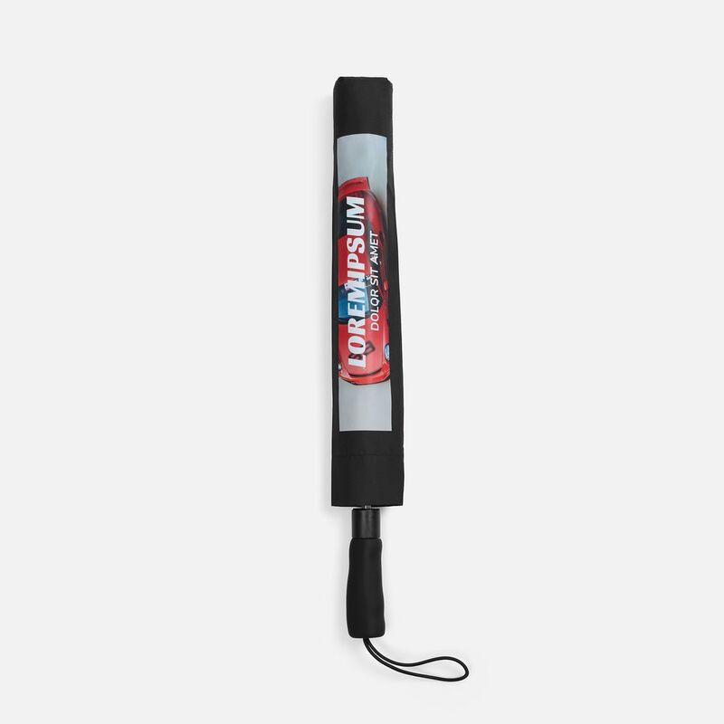 Зонт складной Big Arc, черный арт.17189.30