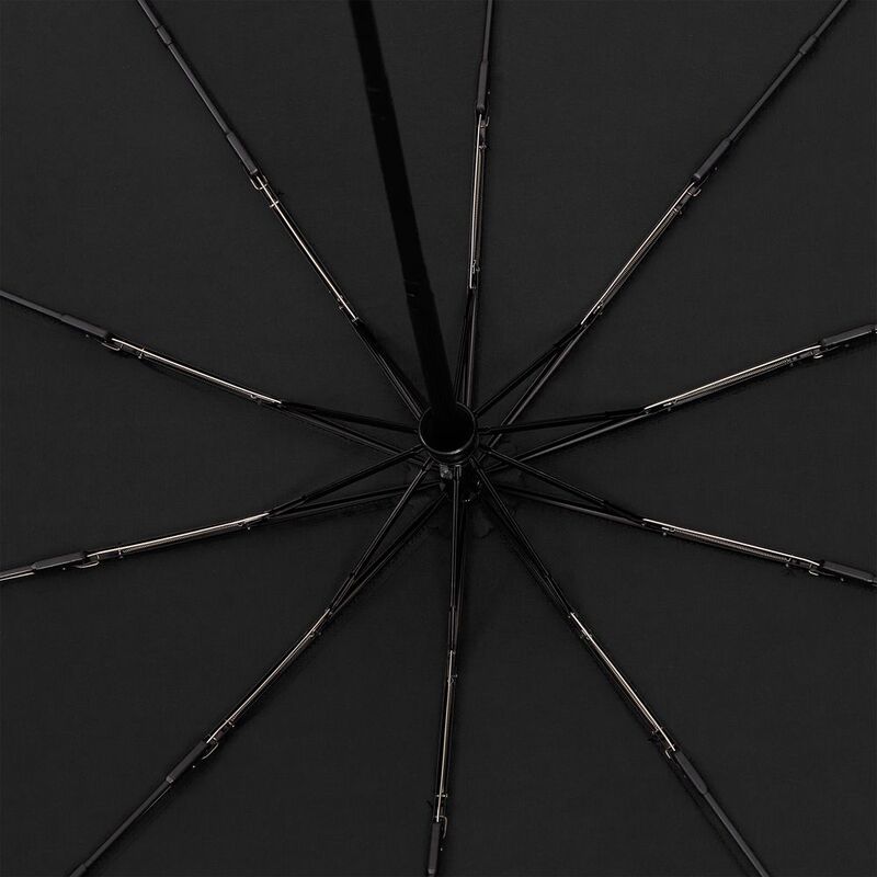 Зонт складной Cloudburst в подарочной упаковке, черный арт.17192.30