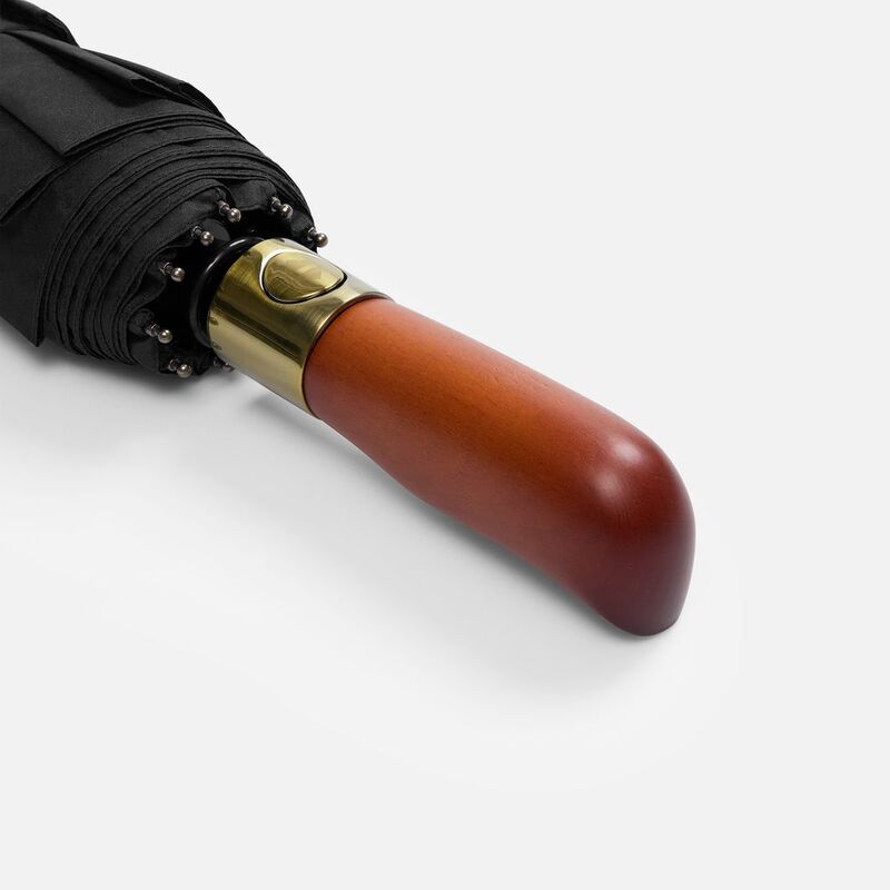 Зонт складной Cloudburst в подарочной упаковке, черный арт.17192.30