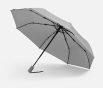 Зонт складной Hard Work с проявляющимся рисунком, серый арт.17195.11