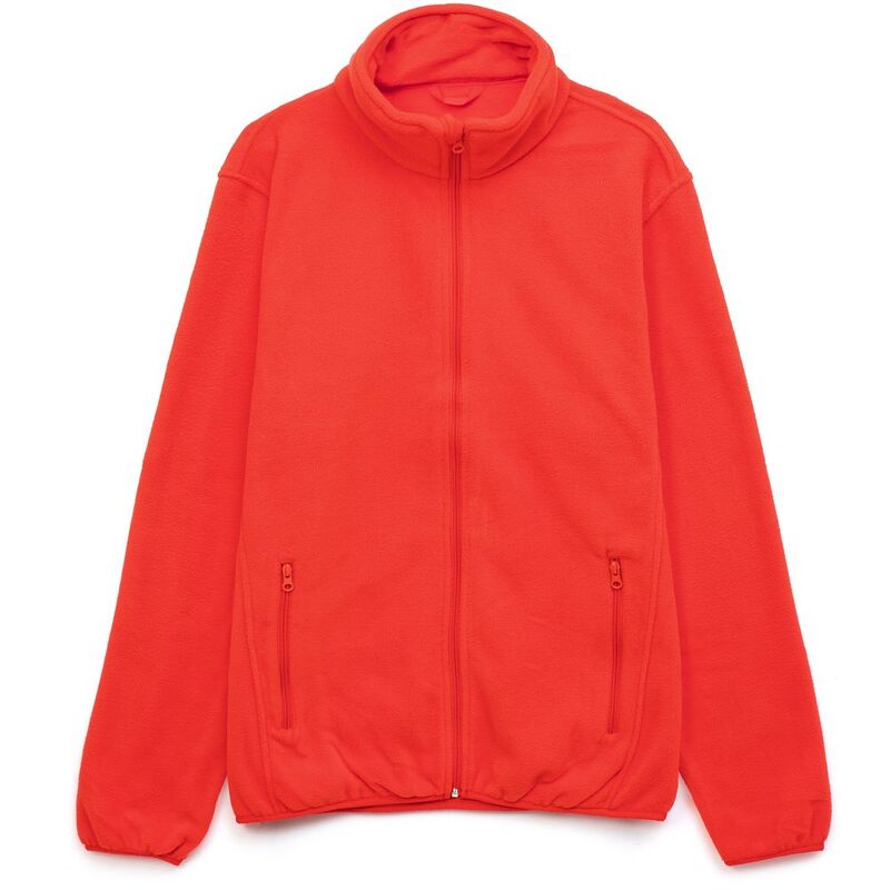 Куртка флисовая унисекс Nesse, красная арт.16772.50