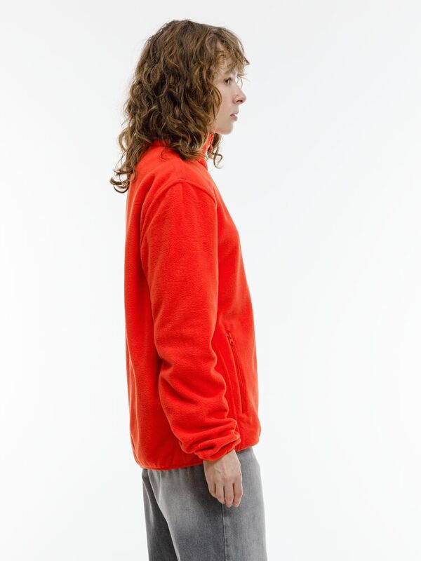 Куртка флисовая унисекс Nesse, красная арт.16772.50