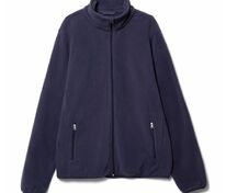 Куртка флисовая унисекс Nesse, темно-синяя арт.16772.44