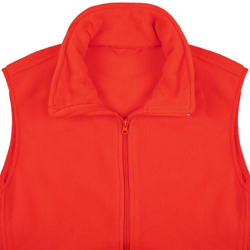 Жилет флисовый унисекс Nesse, красный арт.16773.50