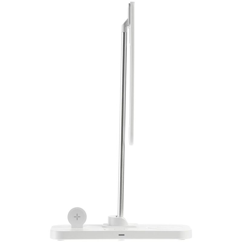 Настольная лампа с беспроводной зарядкой Power Light, белая арт.15767.60
