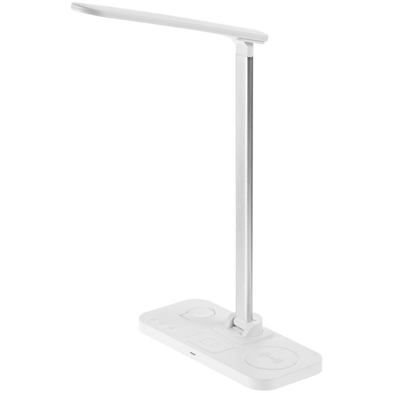 Настольная лампа с беспроводной зарядкой Power Light, белая арт.15767.60