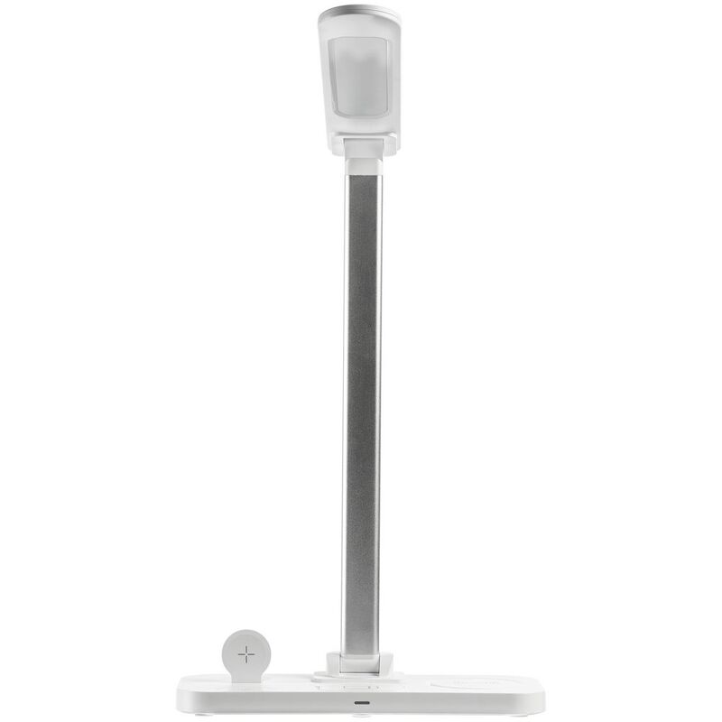 Настольная лампа с беспроводной зарядкой Power Light, белая арт.15767.60