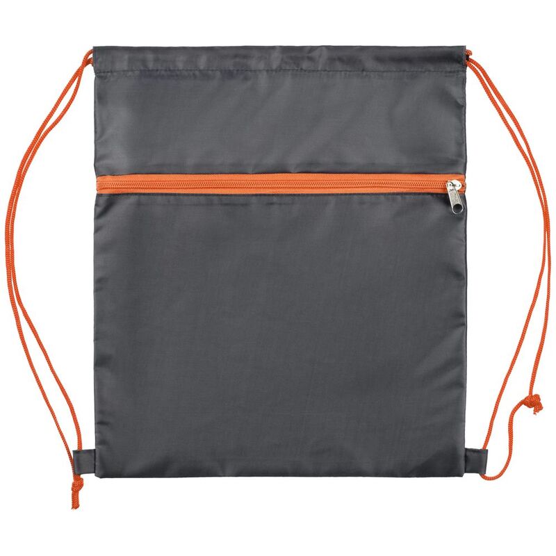 Детский рюкзак Novice, серый с оранжевым арт.17333.12