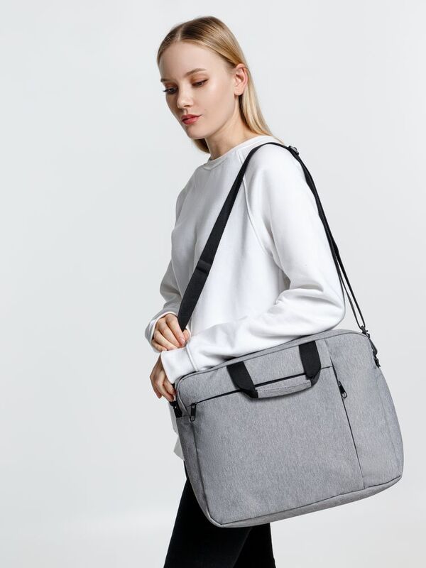 Сумка для ноутбука Oneworld, серая арт.15725.10