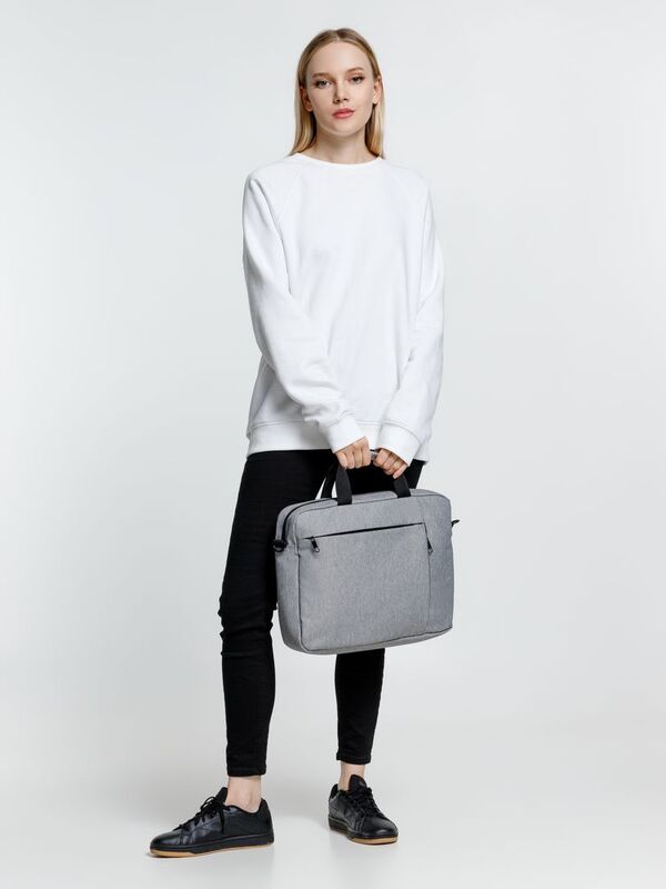 Сумка для ноутбука Oneworld, серая арт.15725.10