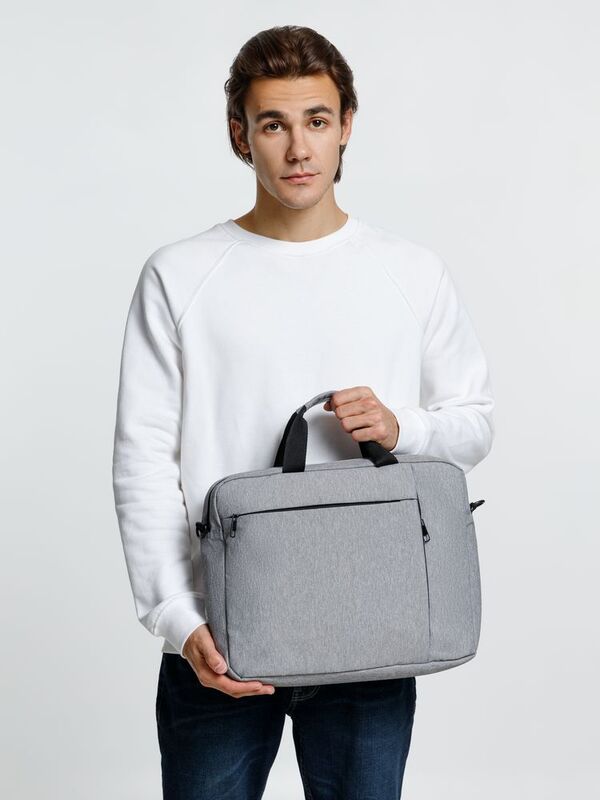 Сумка для ноутбука Oneworld, серая арт.15725.10