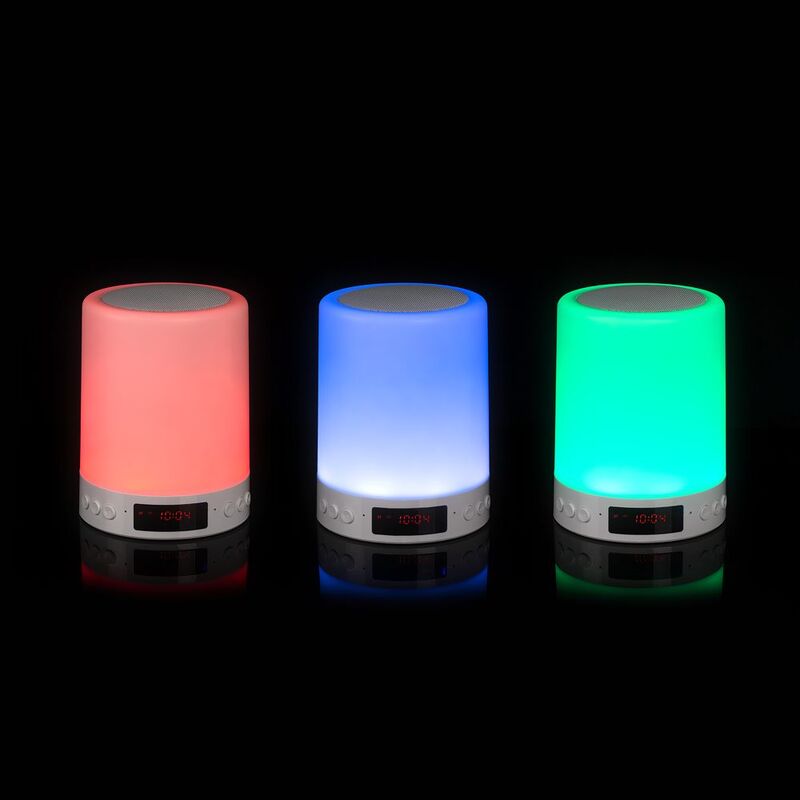 Мультимедийная станция с подсветкой glowShow, белая арт.15727.60