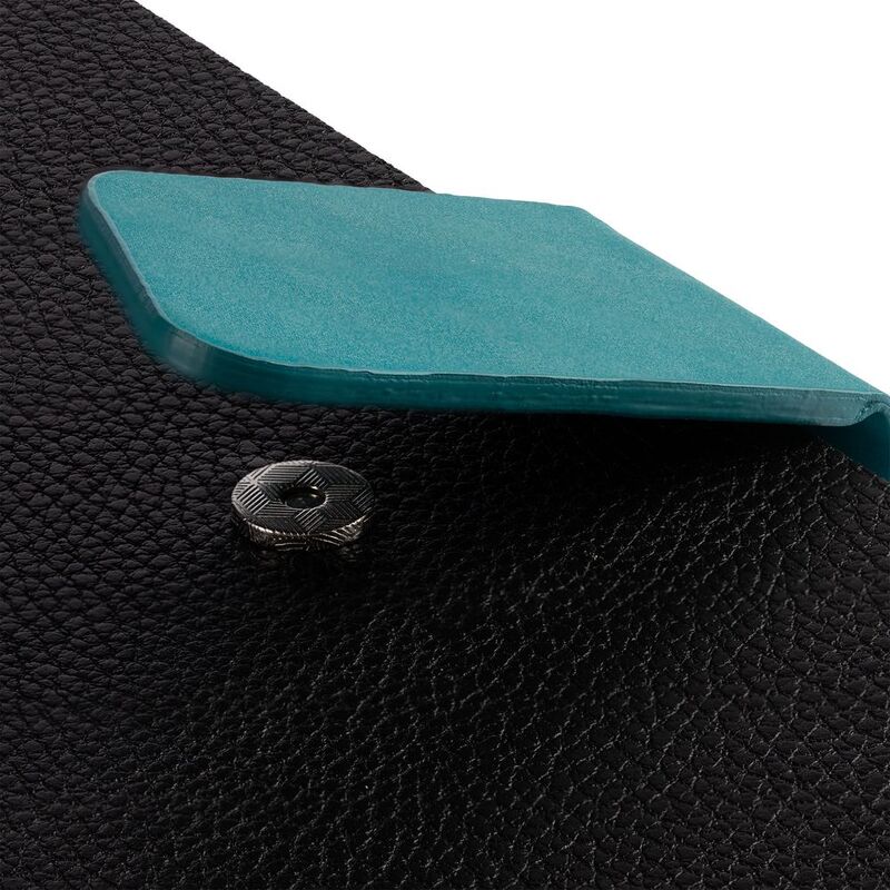 Ежедневник Boom, недатированный, черный с бирюзовым арт.15768.30