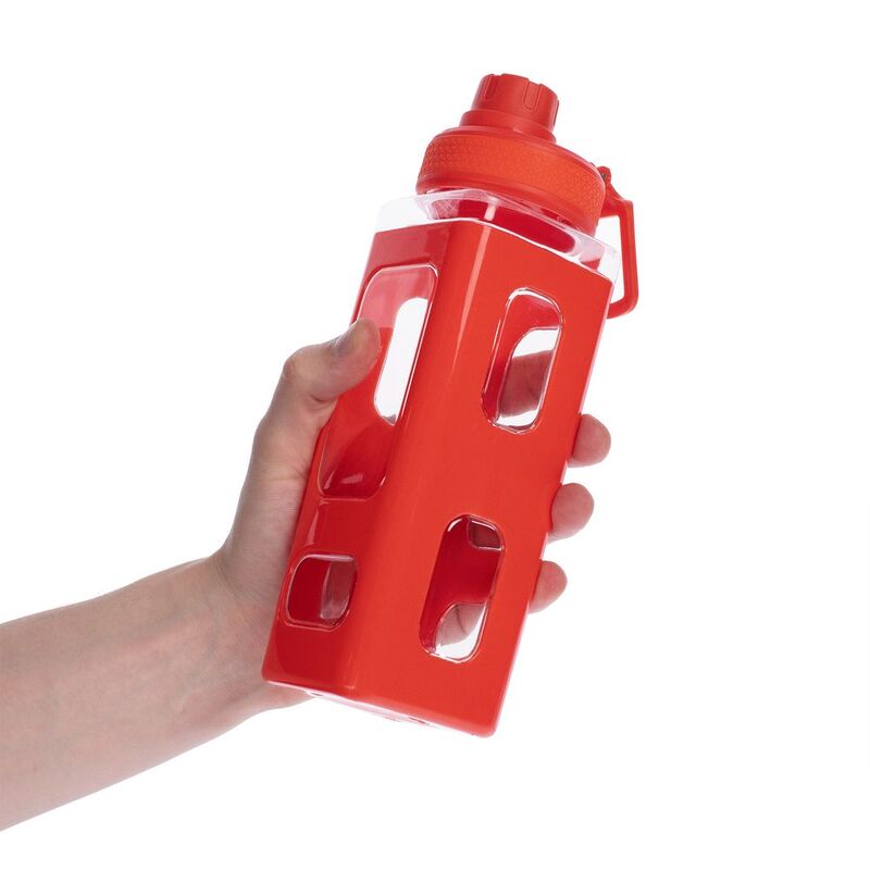 Бутылка для воды Square Fair, красная арт.15728.50