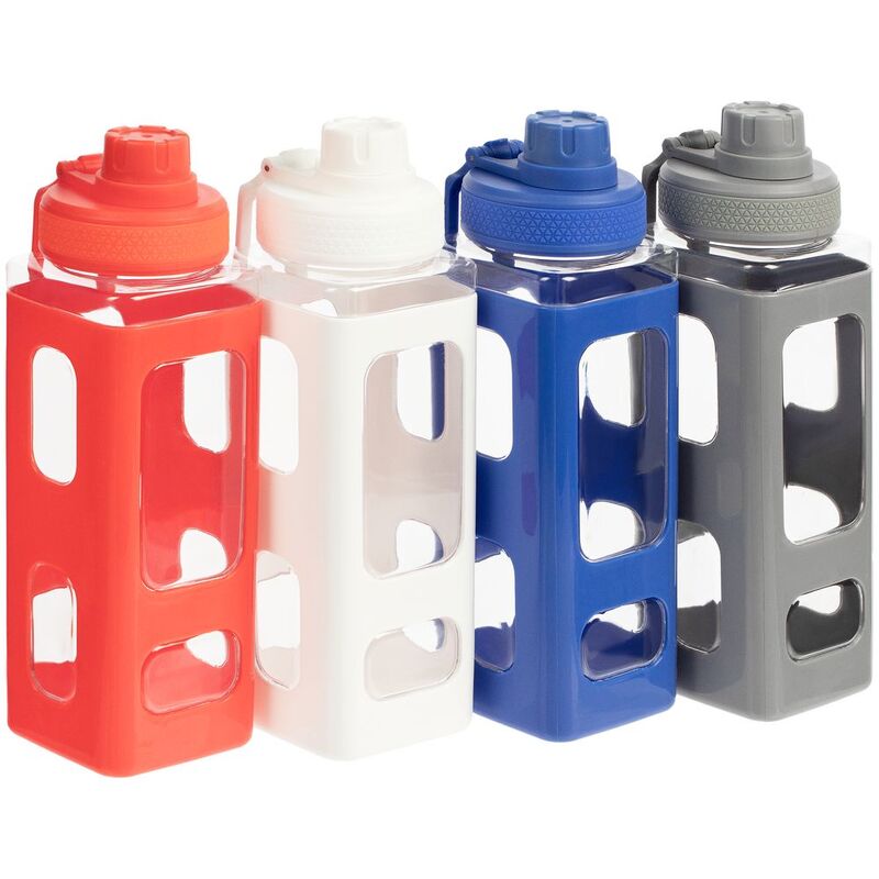 Бутылка для воды Square Fair, красная арт.15728.50