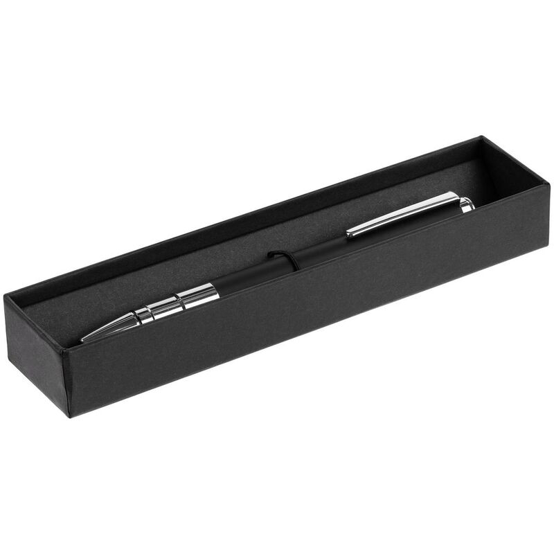 Ручка шариковая Kugel Chrome, черная арт.16171.30