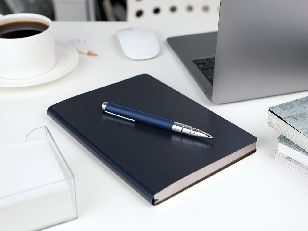 Ручка шариковая Kugel Chrome, синяя арт.16171.40