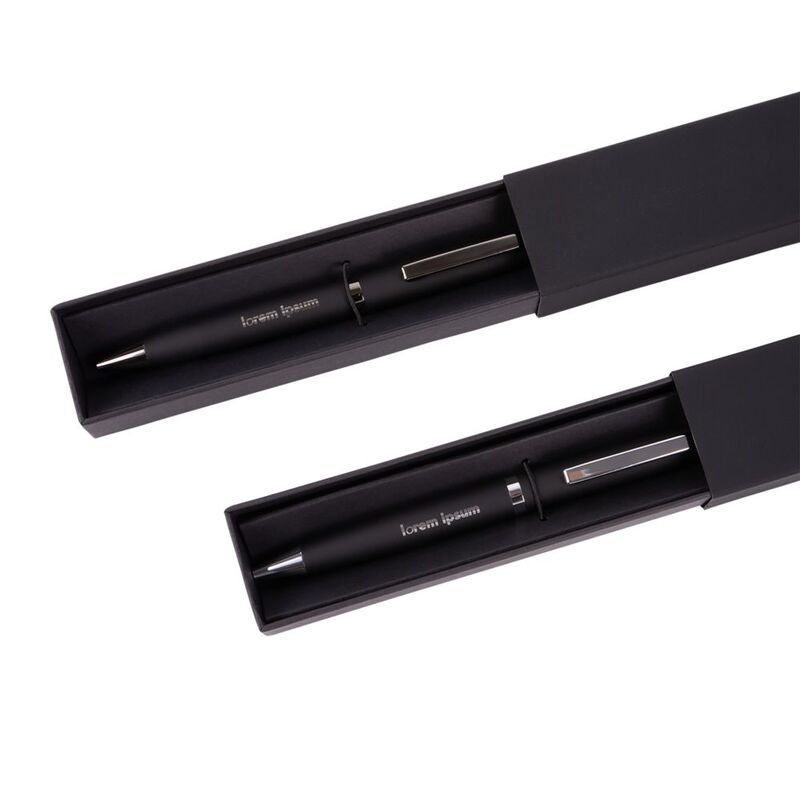 Ручка шариковая Inkish Gunmetal, черная арт.16174.30