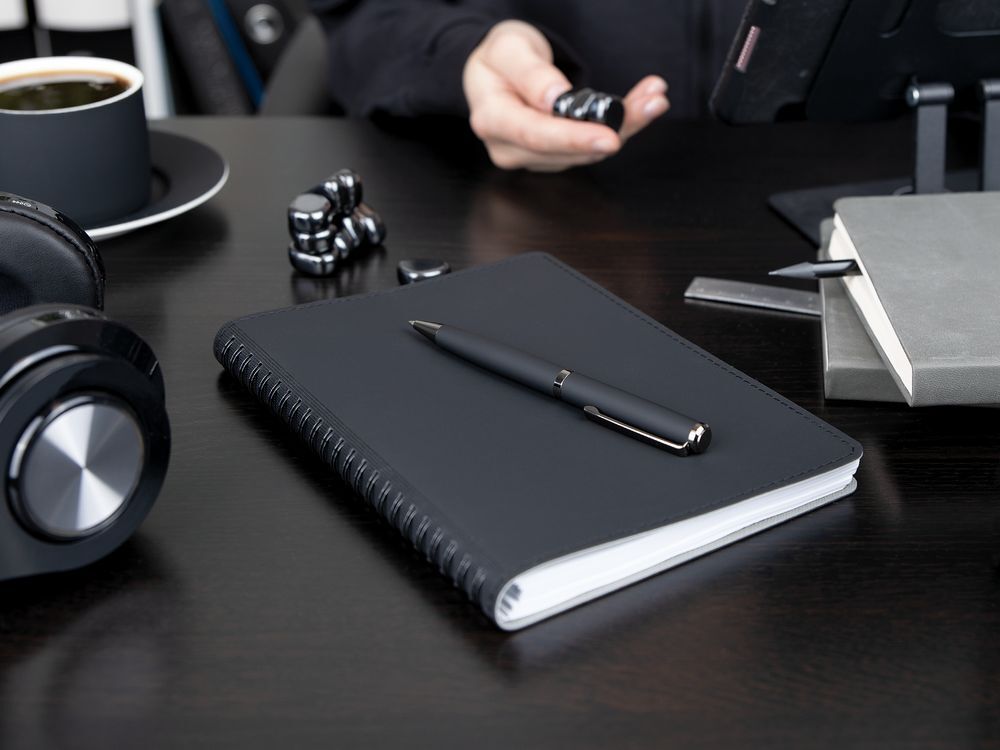 Ручка шариковая Inkish Gunmetal, белая арт.16174.60