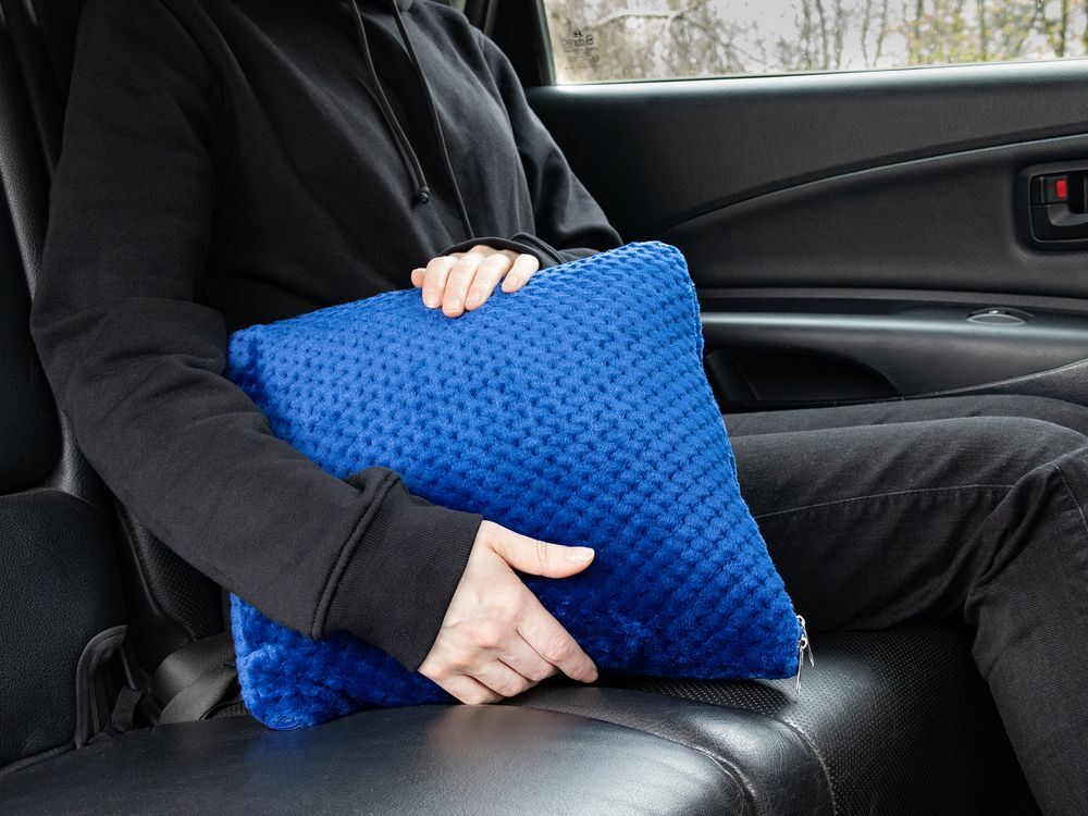 Плед-подушка Dreamscape, синий арт.16761.40