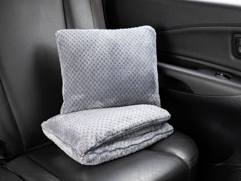 Плед-подушка Dreamscape, серый арт.16761.10