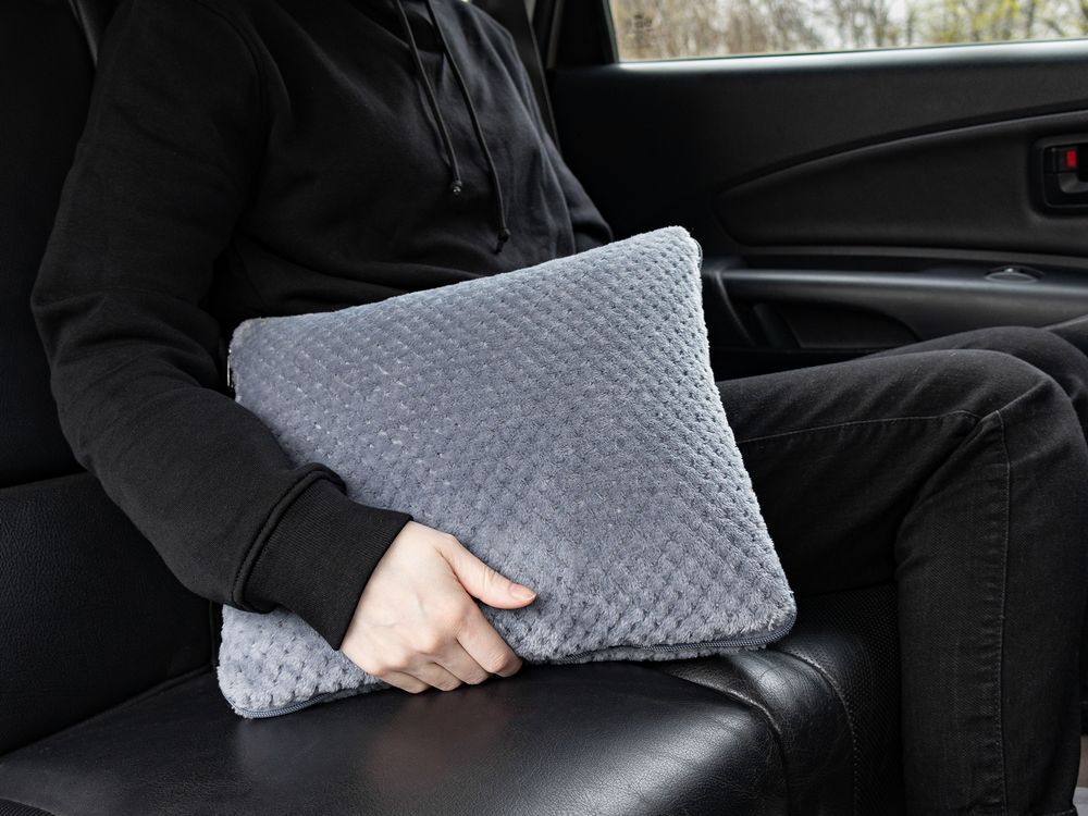 Плед-подушка Dreamscape, серый арт.16761.10