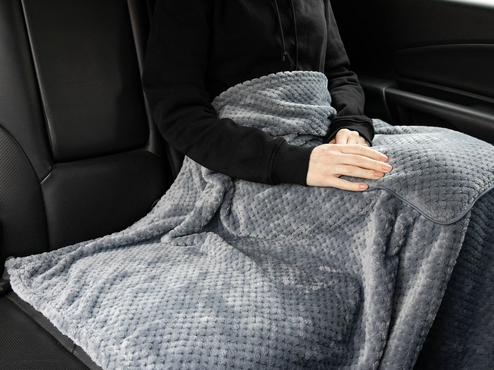 Плед-подушка Dreamscape, серый арт.16761.10