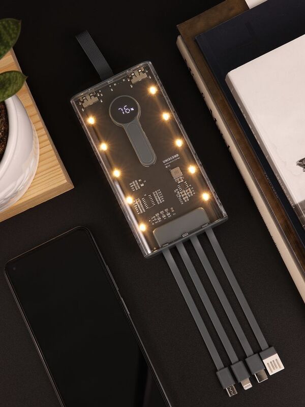 Аккумулятор Trellis Digital 10000 мАч, темно-серый арт.23106.13