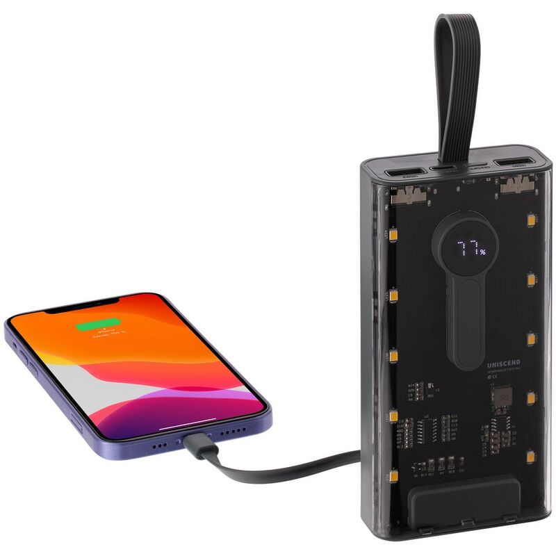 Аккумулятор Trellis Digital 10000 мАч, темно-серый арт.23106.13