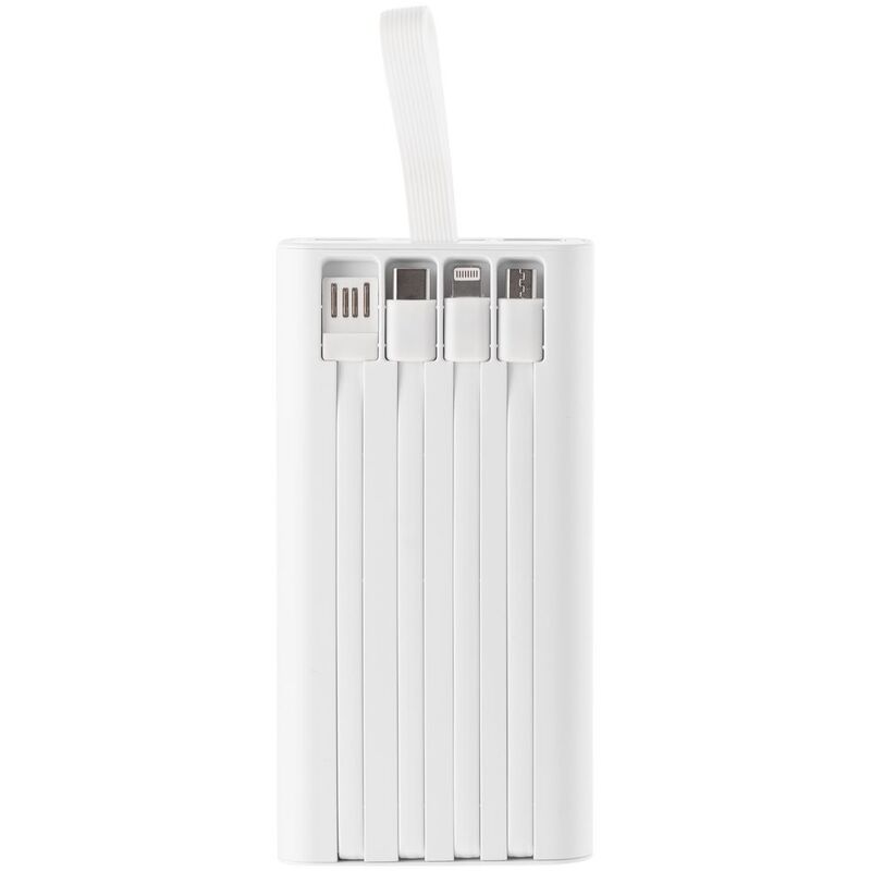 Аккумулятор Trellis Digital 10000 мАч, белый арт.23106.60