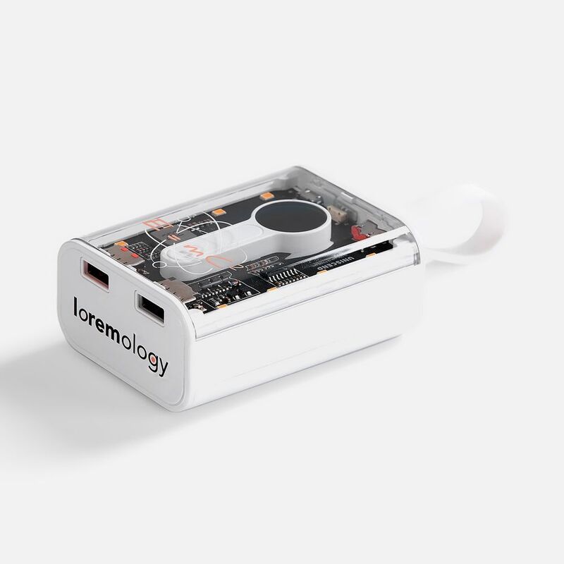 Аккумулятор с быстрой зарядкой Trellis Quick 10000 мАч, белый арт.23107.60