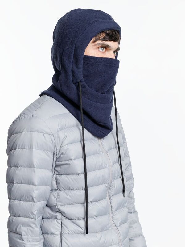 Балаклава-капюшон Nesse, темно-синяя арт.15735.40