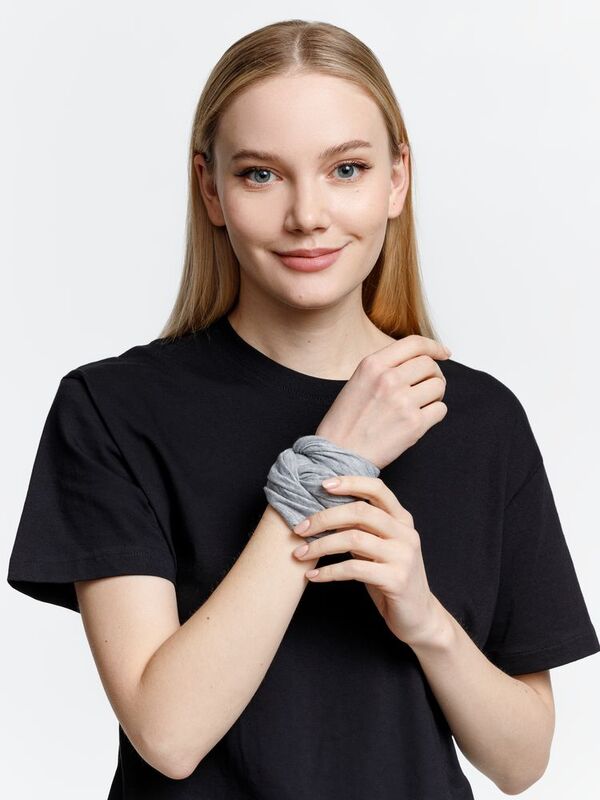 Многофункциональная бандана Dekko, серый меланж арт.15737.11