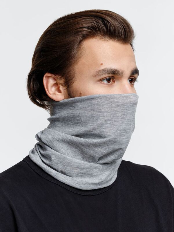 Многофункциональная бандана Dekko, серый меланж арт.15737.11