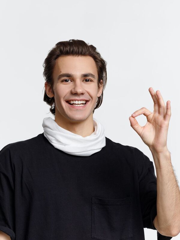 Многофункциональная бандана Dekko, белая арт.15737.60