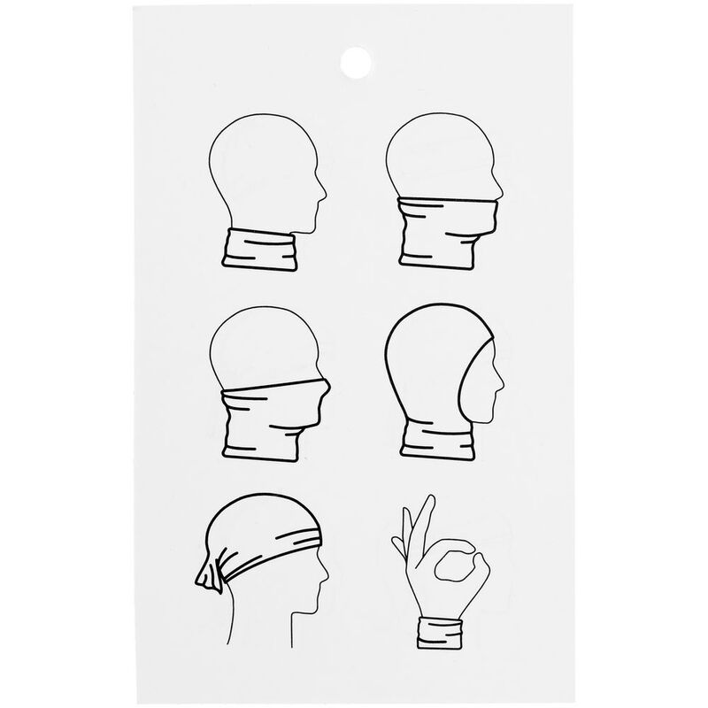 Многофункциональная бандана Dekko, фиолетовая арт.15737.77