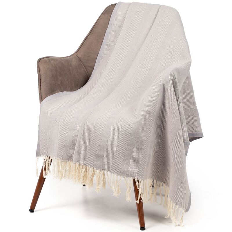 Плед &laquo;Сенеж&raquo;, серый арт.16258.10