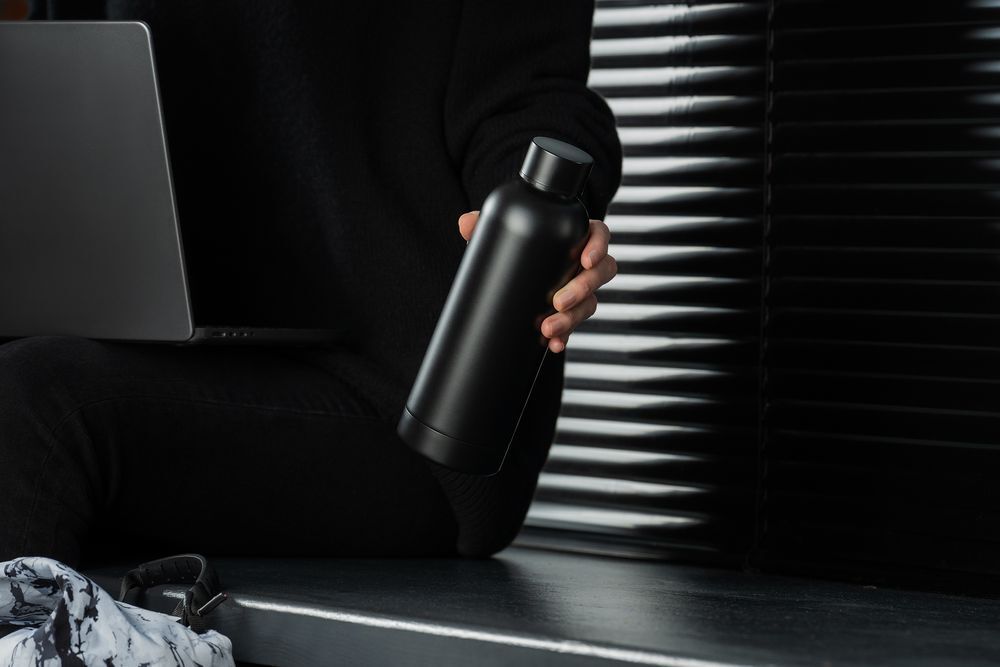 Термобутылка Glendale, черная арт.16259.30