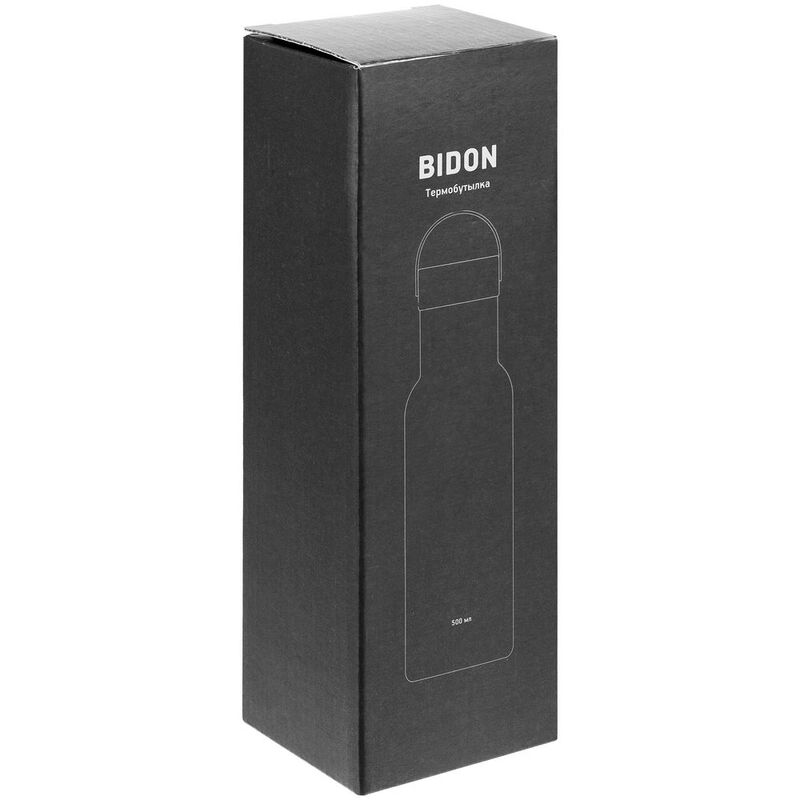 Термобутылка Bidon, черная арт.15739.30