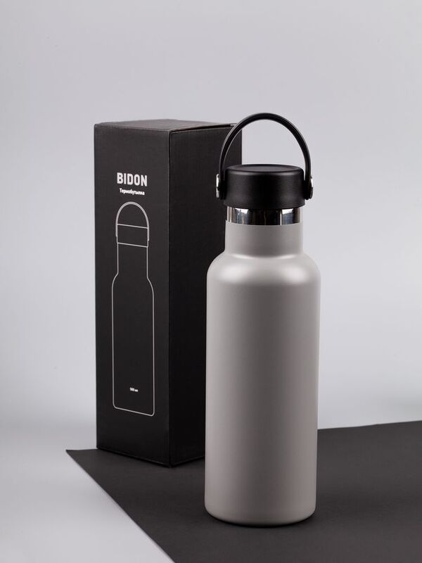 Термобутылка Bidon, серая арт.15739.10