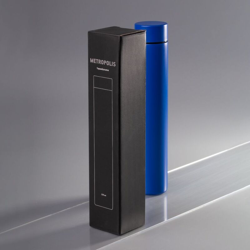 Термобутылка Metropolis, синяя арт.15740.40