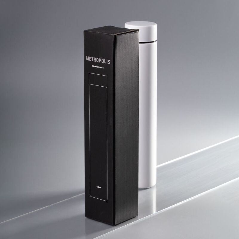 Термобутылка Metropolis, белая арт.15740.60