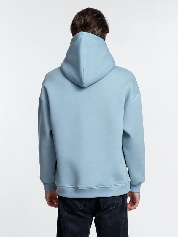 Худи Kulonga Oversize, серо-голубое арт.14101.14