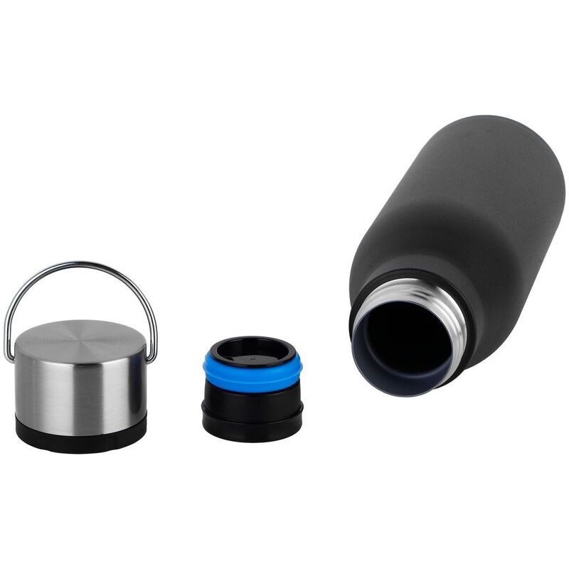 Термобутылка Tabenodo, черная арт.15955.30