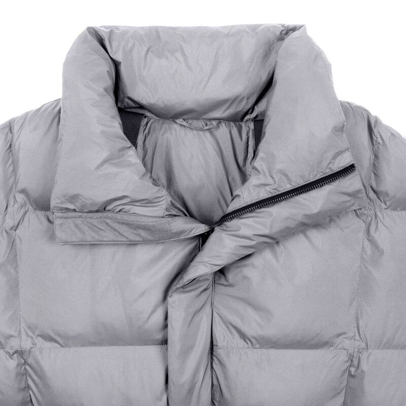 Пуховик унисекс Kapsula, серый арт.15790.10