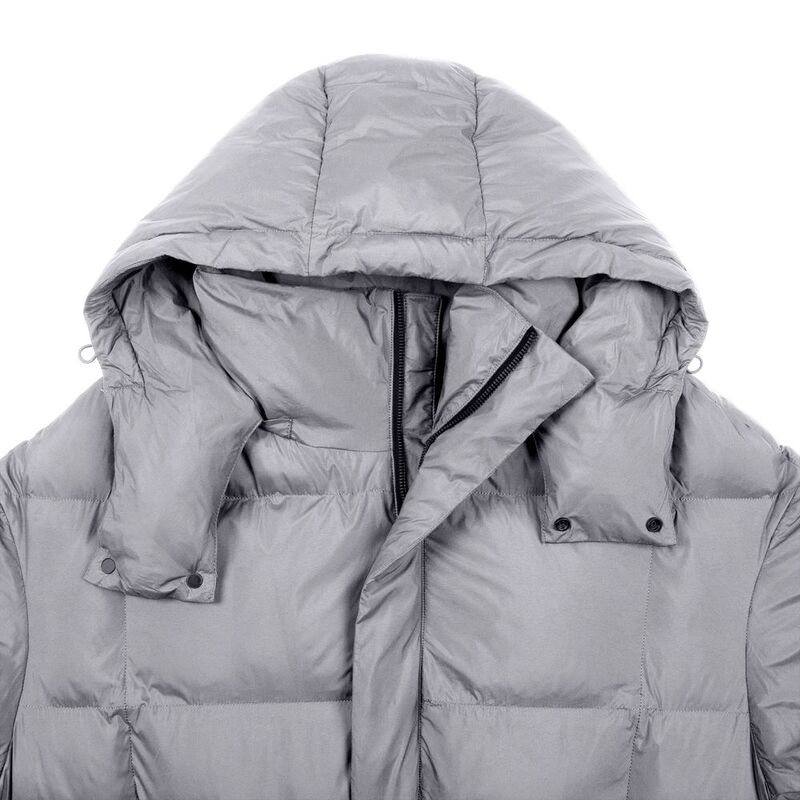 Пуховик унисекс Kapsula, серый арт.15790.10